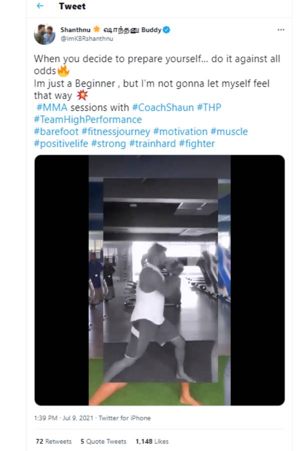 எஸ்கேப் ஆகும் ஷாந்தனு 