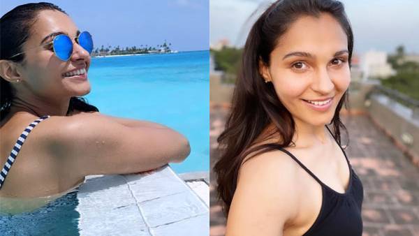 பிகினியில் சன்பாத்