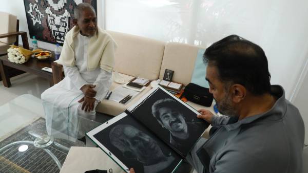 இளையராஜாவை சந்தித்த கமல்