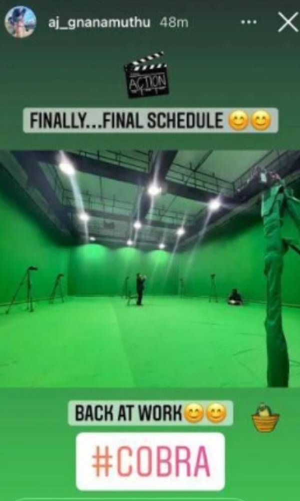 அப்டேட் தந்த டைரக்டர் 