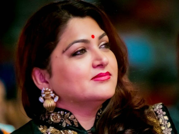 கௌரவம் என்று சொன்ன குஷ்பு