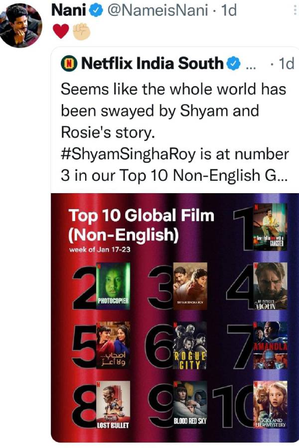 ஓடிடி தளத்தில் உலக அளவில் 3 ஆம் இடம், இந்தியாவில் முதல் இடம்