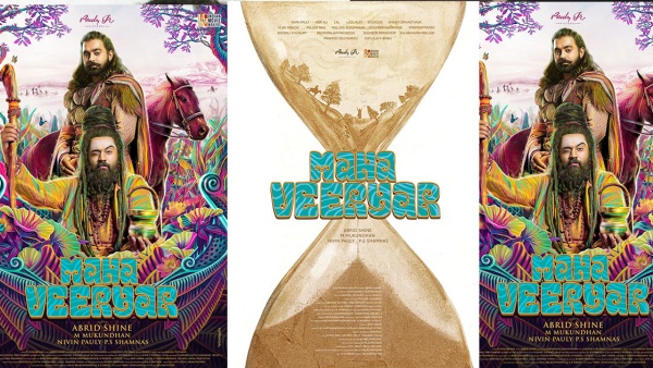 Nivin Paulys MahaVeeryar movie first look poster released Nivin Paulys MahaVeeryar movie first look poster released