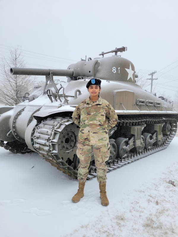 ராணுவத்தில் இணைய விருப்பம்