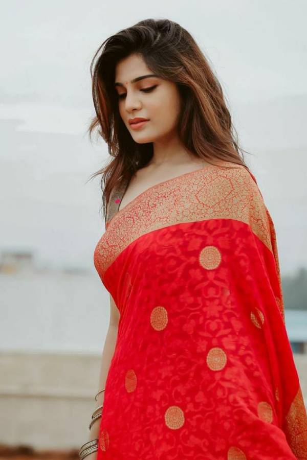 திகட்டாத ட்ரெடிஷனல் லுக்கில் திகட்டாத ட்ரெடிஷனல் லுக்கில்