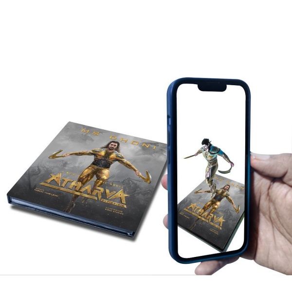 Super Star rajinikanth Releases ms dhoni s atharva the origin book