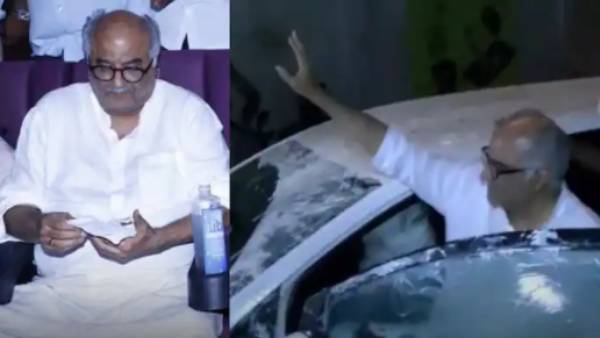 போனி கபூர் காருக்கு பாலாபிஷேகம் 