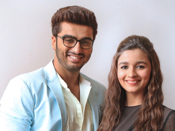 அர்ஜுன் கபூருடன் காதல்