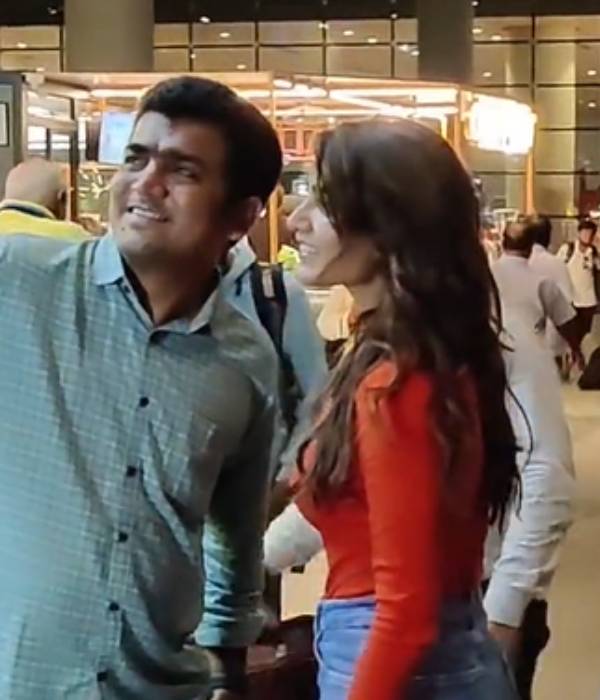 விமானநிலையத்தில் சமந்தா 