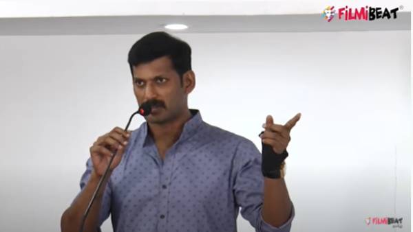 விஷால் பேச்சு விஷால் பேச்சு