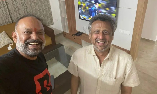 வெங்கட் பிரபுவுடன் தரணி வெங்கட் பிரபுவுடன் தரணி