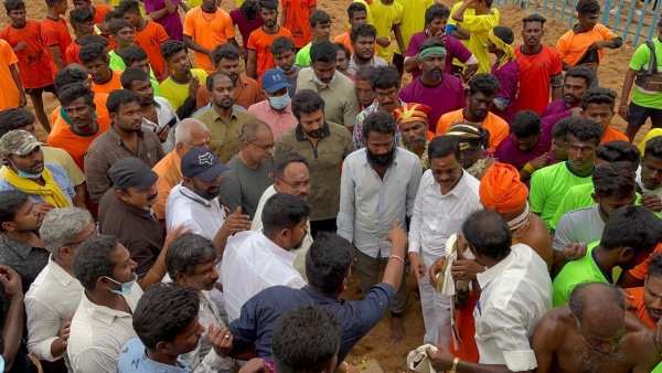 வாடிவாசல் டெஸ்ட் ஷூட்