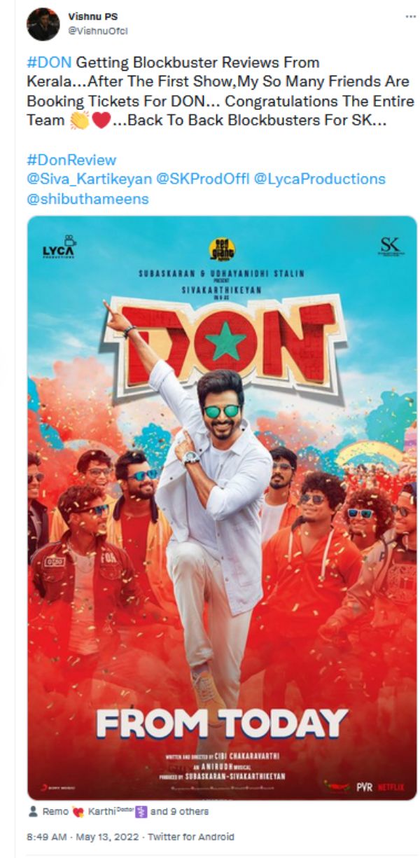 கேரளாவிலும் சிவகார்த்திகேயன் கொடி கேரளாவிலும் சிவகார்த்திகேயன் கொடி