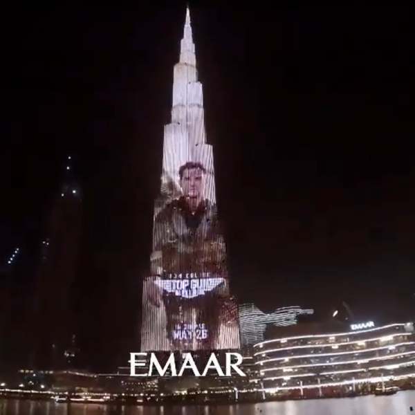 புர்ஜ் கலிபாவில் திரையிடல் 