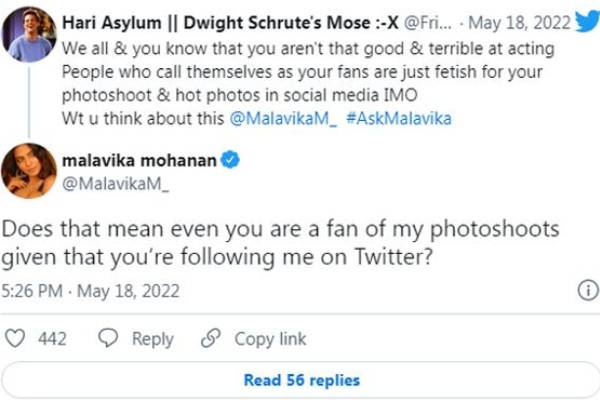 கவர்ச்சிப்படங்கள் குறித்த கேள்வி 