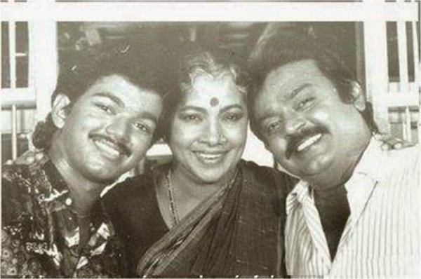 விஜயகாந்தும் விஜய்யும்