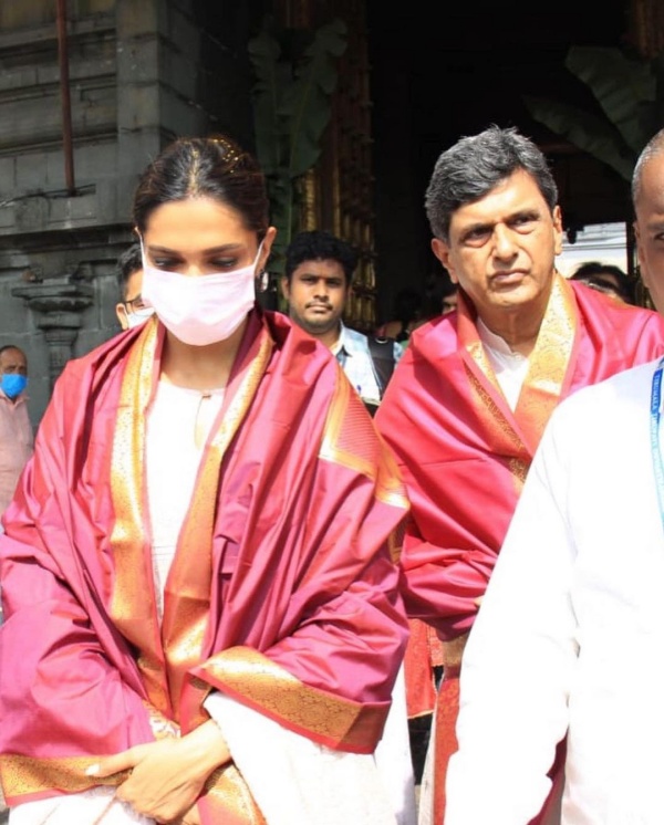 திருப்பதிக்கு வந்த தீபிகா படுகோன்