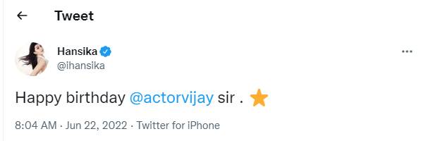 ஹன்சிகா ஹன்சிகா