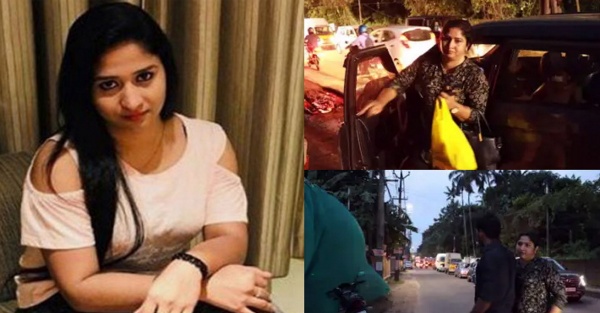 நடுரோட்டில் நின்ற கார்