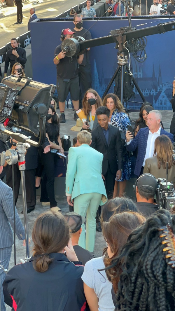 தி கிரேமேன் ப்ரீமியரில்