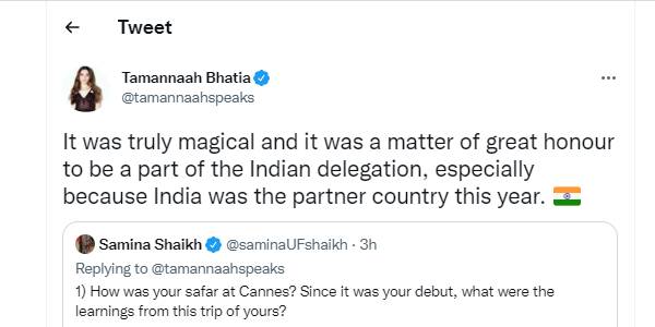 கேன்ஸ் அனுபவம் பற்றி