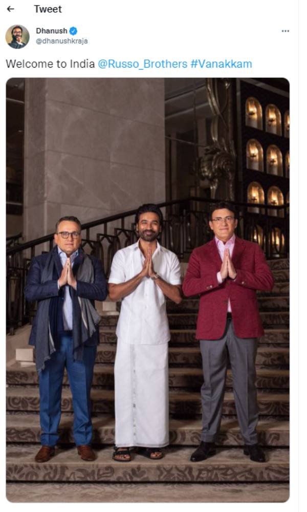 வணக்கம் வைத்த ரூசோ சகோதரர்கள் 