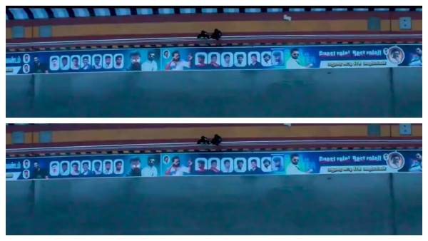 1000 feet banner for Simbu in Madurai 