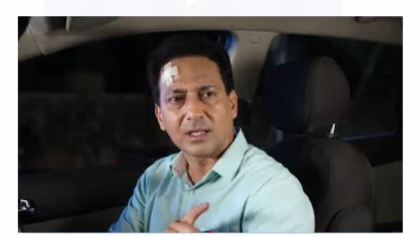 சாலையில் தஞ்சமடைந்த கோபி