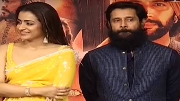 குந்தவை த்ரிஷாவின் ரியாக்‌ஷன்