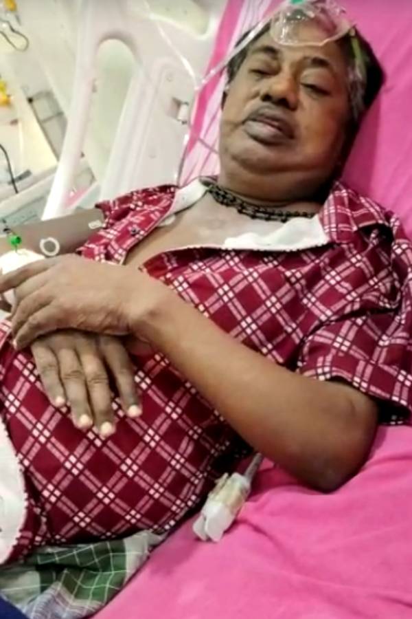 மருத்துவமனையில் போண்டா மணி 