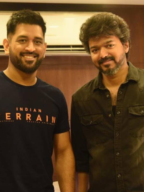 தல தோனியுடன் சந்திப்பு