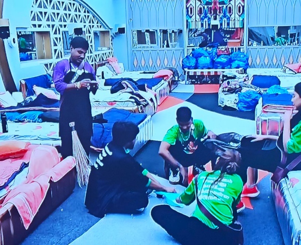 ஜாலியான மூடுக்கு மாறிய போட்டியாளர்கள்