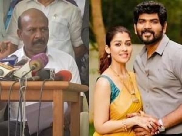 நயன் விக்கி விளக்கமும் அமைச்சர் பேட்டியும் 