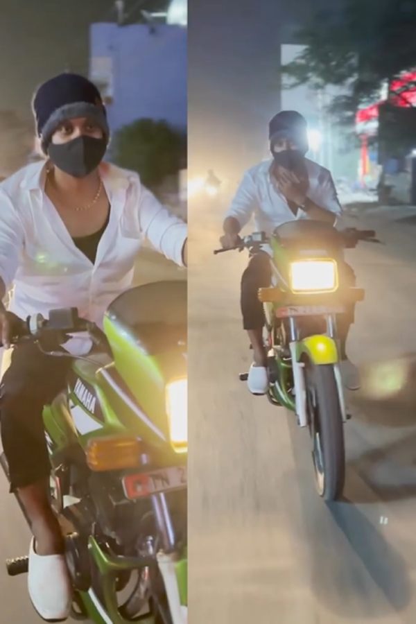 சர்ச்சைக்குள்ளான பைக் பயணம் சர்ச்சைக்குள்ளான பைக் பயணம்