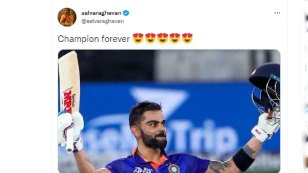 செல்வராகவன் பாராட்டு செல்வராகவன் பாராட்டு