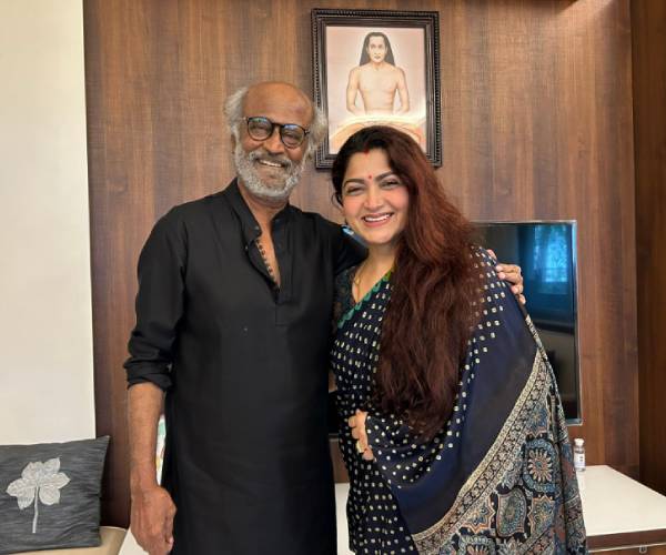 ரஜினியை சந்தித்த குஷ்பு 