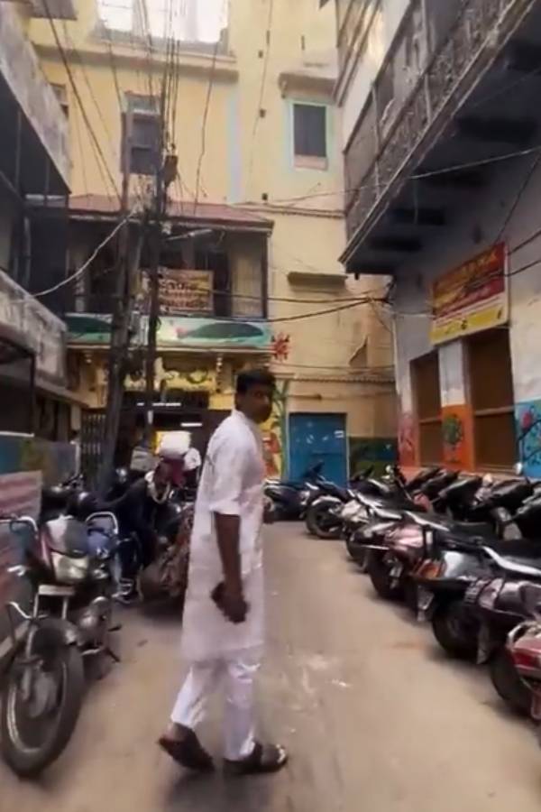 கங்கை நீரை பூஜை செய்தேன்