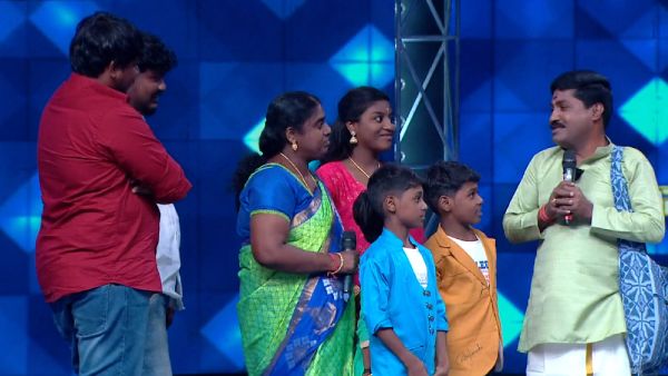 பிக் பாஸ் வீட்டில் தனது குடும்பத்தினரை கமல்ஹாசன் முன்னாடி அறிமுகப்படுத்தினார் ஜி.பி. முத்து