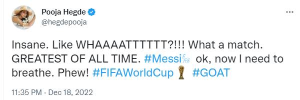 பூஜா ஹெக்டேவுக்கு மூச்சே வந்துடுச்சு பூஜா ஹெக்டேவுக்கு மூச்சே வந்துடுச்சு