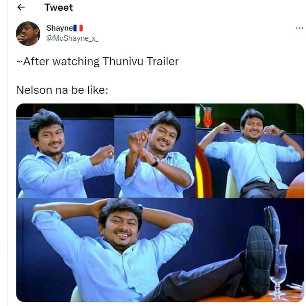 நெல்சன் ரியாக்‌ஷன்