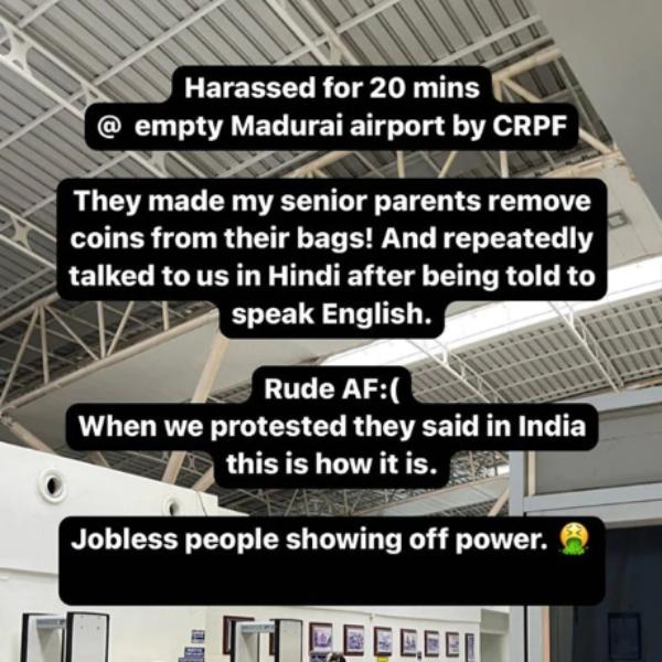 இந்தியில் பேசாதீங்க,ஆங்கிலத்தில் பேசுங்கள்