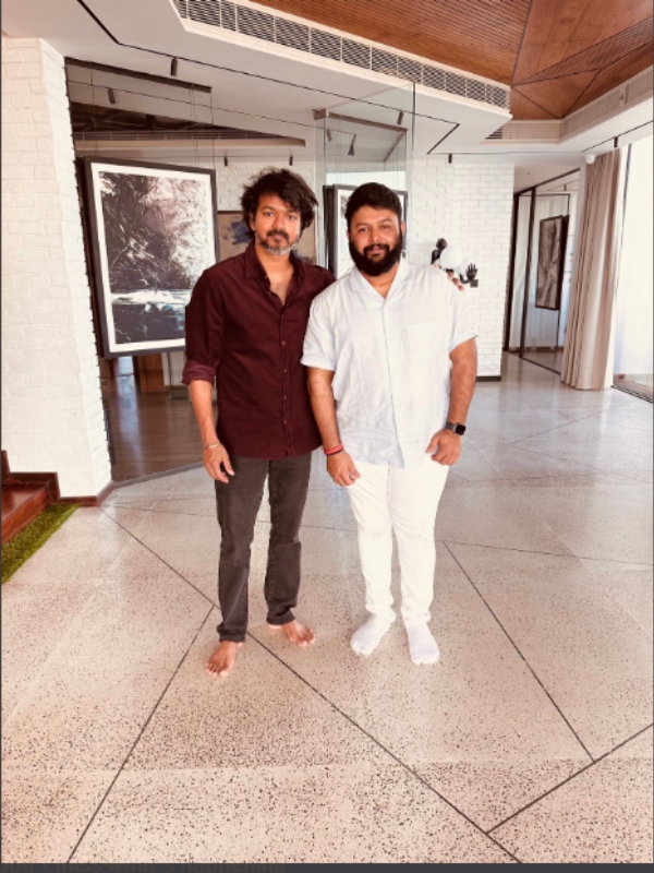 கண்கலங்கிய தமன்