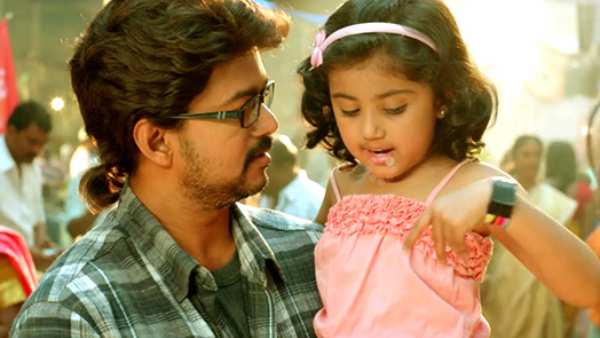  விஜய்யுடன் தெறிக்கவிட்ட நைனிகா