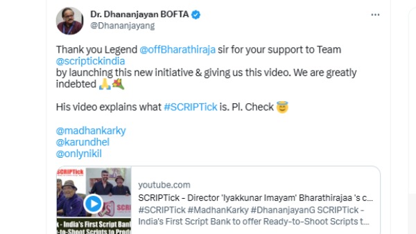 இதுவரை ஸ்க்ரிப்டிக்கிற்கு வந்திருக்கும் கதைகள் இதுவரை ஸ்க்ரிப்டிக்கிற்கு வந்திருக்கும் கதைகள்