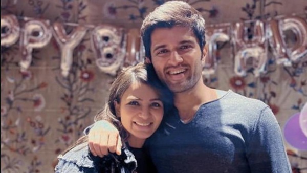 விஜய் தேவரகொண்டாவுடன் 