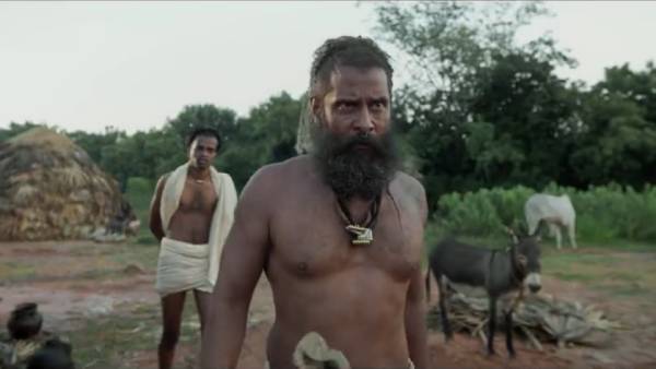  தங்கலான் படப்பிடிப்பில் விக்ரம்