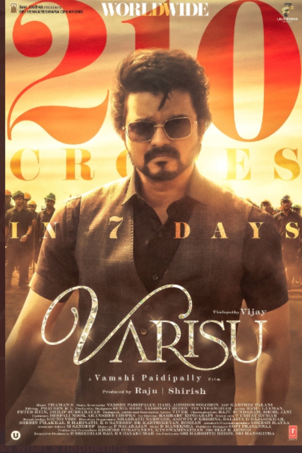 வாரிசு வசூல் நிலவரம் வாரிசு வசூல் நிலவரம்