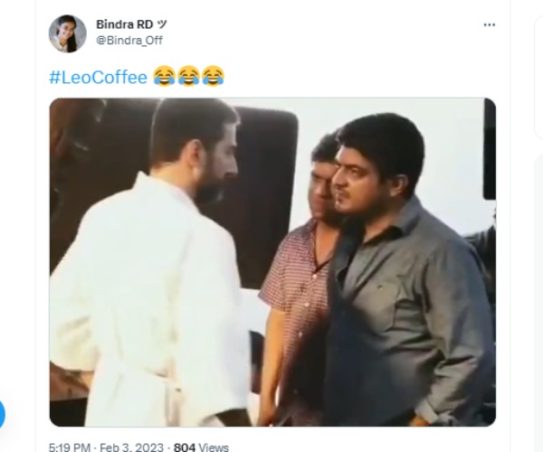  லியோ காஃபி குடிப்பவர்கள் கொண்டாடும் வெற்றி