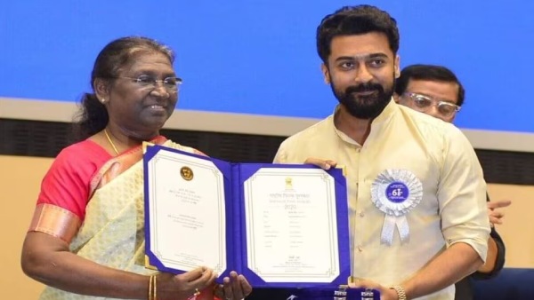 தேசிய விருது வென்ற சூர்யா 