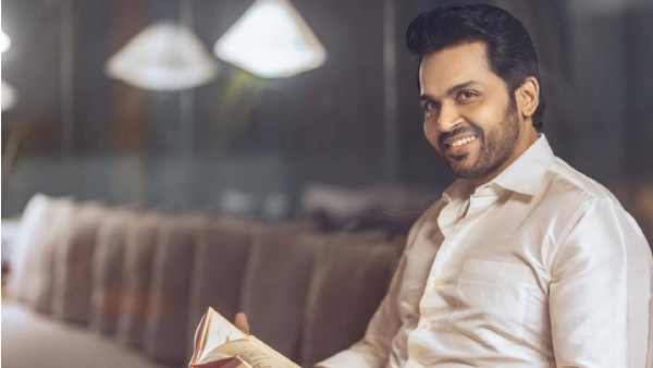 கார்த்தியின் வித்தியாசமான கெட்டப் 